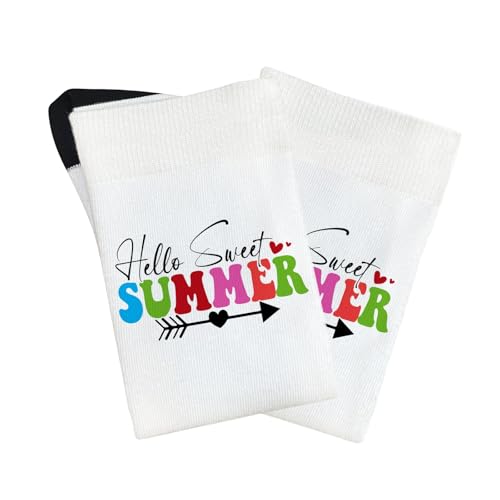hello sweet summer sock for daughter