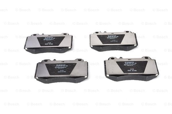 Plaquettes De Frein Avant Bosch BP1278 – Qualité Premium – Faible Bruit & Poussière – Sans Cuivre – Certifiées ECE-R90 – Jeu De 4
