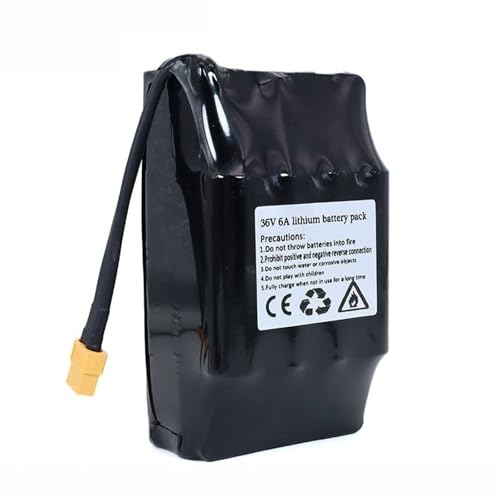 36V 6AH Batterie Lithium-ION pour Scooter Électrique 10S2P Batterie pour Hoverboard pour Scooter Électrique Hoverboard Monocycle Carte De Protection...