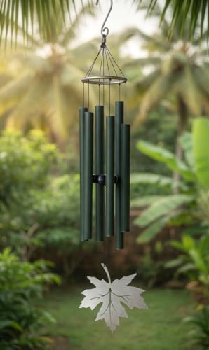 Image of Paradigm Pictures Big 34 Inch Big Wind Chimes for Home Decor | Vastu Feng Shui Positive Energy Items | Home Decoration Hanging for Balcony, Garden & Indoor Outdoor Spaces