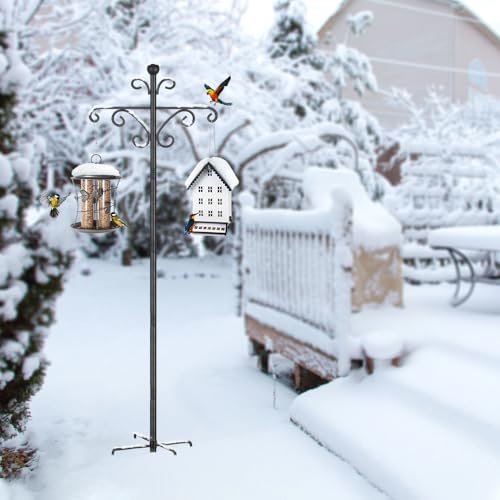 Bird Feeders Hanging Station, 196cm Bird Feeder Poles - Image 3