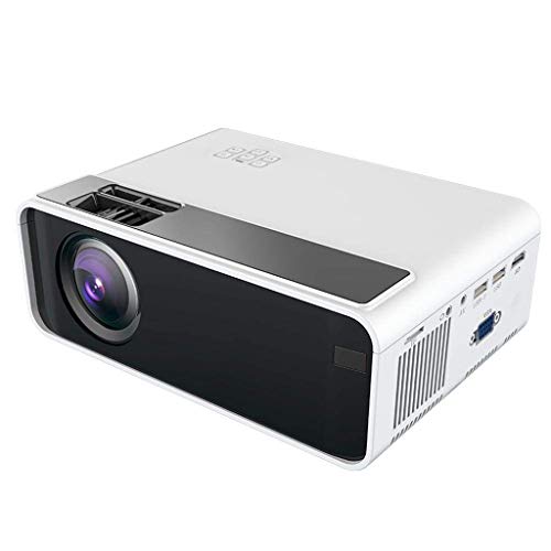 Proyector de video Full HD, proyector de video para el hogar y exteriores, compatible con proyector de video portátil para cine en casa