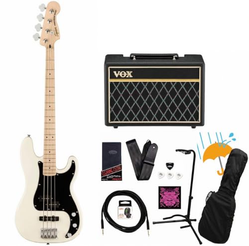 Squier/Affinity Series Precision Bass PJ Maple FB Black PG Olympic White �{�b�N�X�A���v�t���G���L�x�[�X���S�҃Z�b�gR