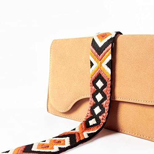 Image of TANOSII Wide Purse Strap Adjustable Replacement Shoulder Crossbody Strap Handbag Strap