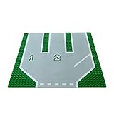  1 x Lego System Bau Basic Platte grün hell grau 32 x 32 Noppen 32x32 Feuerwehr Straßen Einfahrt Weg Straße Nr.1 Nr.2 6571 6100p01