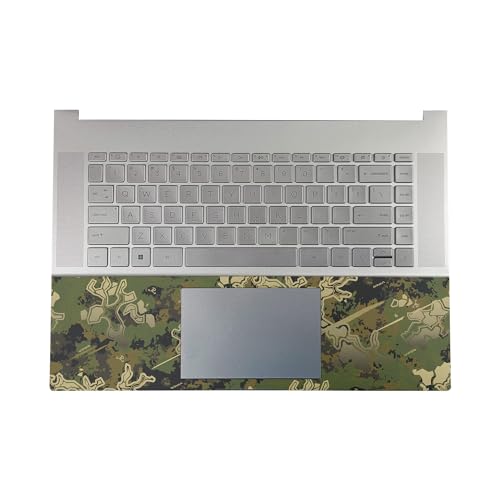 Image of Gaming Skin Compatible with HP Envy x360 16 inch (2023) - Viper Woodland - Premium 3M Vinyl Protective Wrap Decal Cover - Easy to Apply | Crafted in The USA by MightySkins