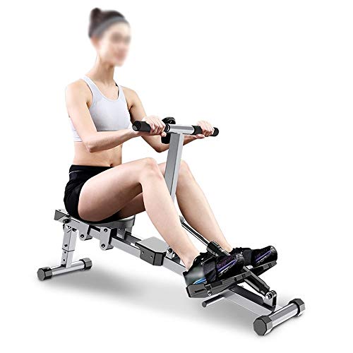 Image of Fitness Equipment Rowing Machine,Multifunctional Silent Hydraulic Rowing Machine,Indoor Slimming Rowing Machine,Fitness Equipment,LCD Display