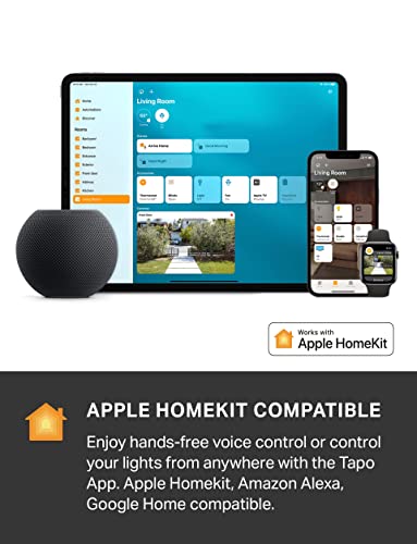Tapo Tp-Link Rgbwic Smart Led Light Strip 16.4Ft, 1000 Lumens, 16M Dimmable Colors, 50 Color Zones, Works W/Apple Homekit/Alexa/Google Home thumb #4