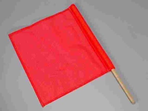 C.H. Hanson 27 in. Orange Safety Flags Polyvinyl 1 pk