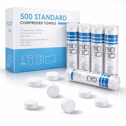 Pastillas comprimidas toallitas secas expansibles que evitan bacterias e irritación