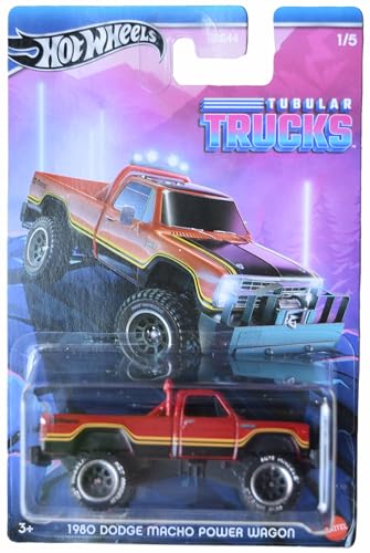 Matchbox Hot Wheels 1980 Dodge Macho Power Wagon 1:64 miniatura 1