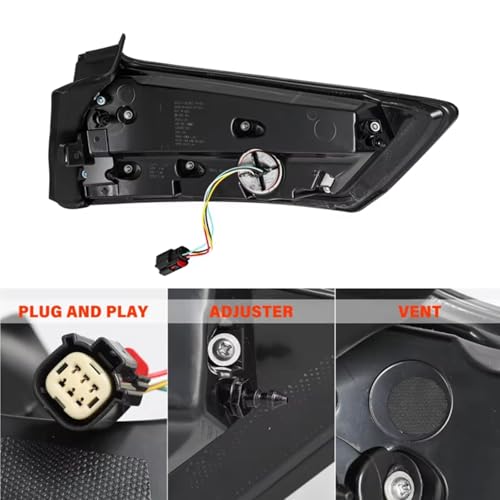 Feu arrière extérieur pour Ford Edge 2015-2018 remplace HT4Z13404D - 2