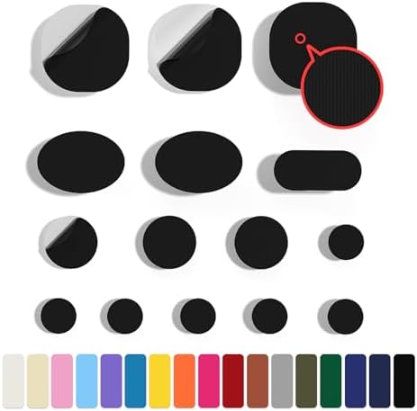 45PCS Down Jacket Repair Patch for Puffer Jackets Pre-Cut Fabric Repair Tape Self-Adhesive Nylon Patches for Clothes Coats Tent Bag Waterproof Lightweight Down Jacket Rip Patch Tapes(Black)