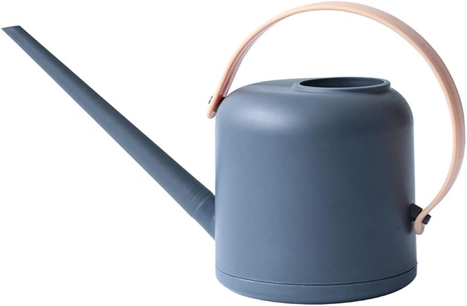 Plastic Watering Can, 1.6L Plastic Watering Can with for Indoor Outdoor Plants, Multicolor (Grijs)