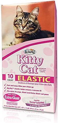 kitty litter liners elastic