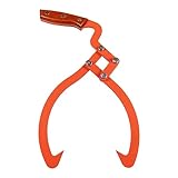 Variante 1 (pinza a mano). Apertura ganasce: massimo 34 cm, portata: 150 kg, peso: 5 kg