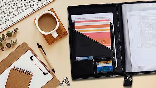 Image of Alpine Leather Document File Folder