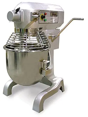 SP200AT 20 Qt Planetary Dough Mixer with Timer and Attachments