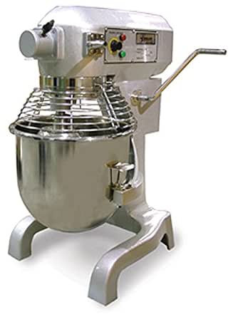 Omcan SP200AT 20 Qt Planetary Dough Mixer with Timer and Attachments