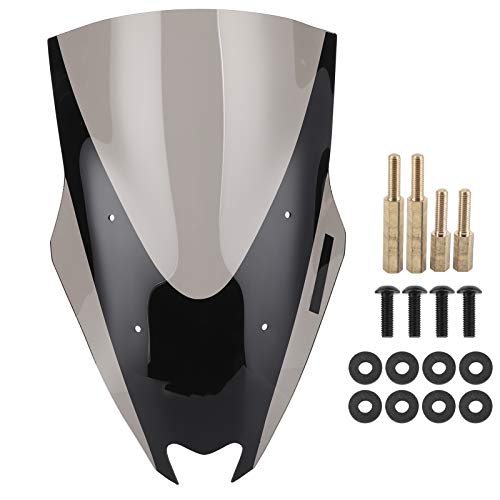 Pare-brise moto surélevé NMAX protection anti-vent optimale en polycarbonate