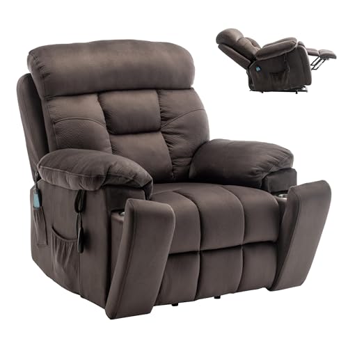 Sillón eléctrico levanta personas con masaje y calor