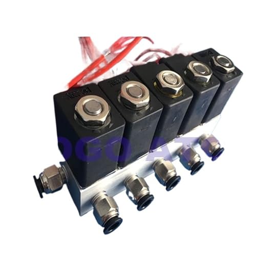 Électrovanne pneumatique 2V025-06 1/2 pouce pour système de gaz