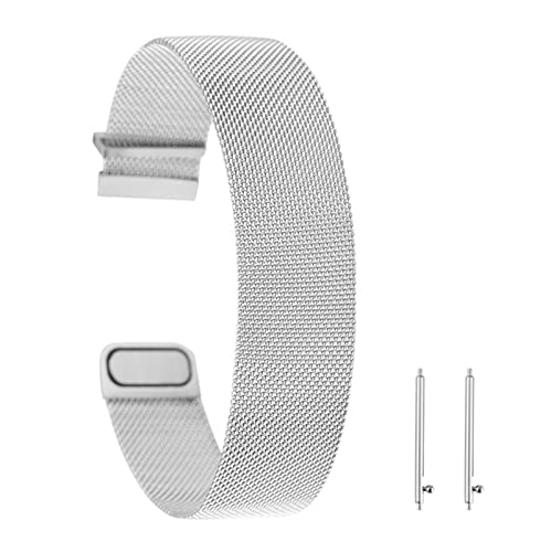 HMFang TXMNV[̉؂₩Șrv̂߂̃jo[Tvoh18/20 / 22mmtbgwbh~mXgbvXeX|CtBbg(Silver white,22mm)