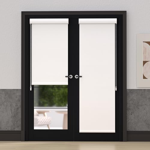 MYshade Custom Blackout Roller Window Shades Corded Roller Shades for Windows Waterproof Fabric Easy to Install - Thumbnail 6