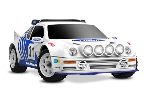 Traxxas 108046-1-WHT - Mini Rally VXL Ford RS200 1/16 4WD Rally Car RTR, White