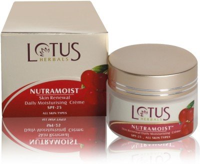 Lotus Herbals Nutramoist Skin Renewal Daily Moisturizing Cream(50 g)