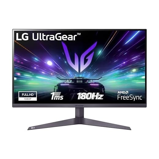 LG UltraGear 27GS50F Monitor Gaming 27" FHD (1920x1080), 180Hz, 1ms, AMD FreeSync, HDR 10, HDMI 1.4, DisplayPort 1.2, Uscita Cuffie, Flicker Safe, Nero