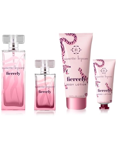 Nanette Lepore Fiercely 4 Piece Gift Set, 3.4 fl. oz.