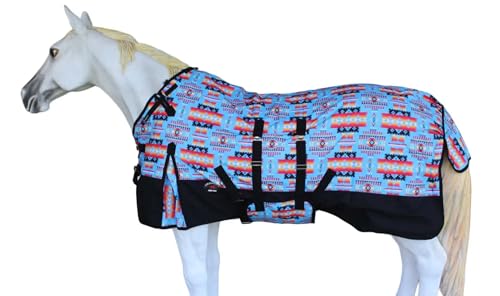 Image of Challenger 1200D Turnout Lightweight Rain Horse Winter Blanket Sheet 3B111