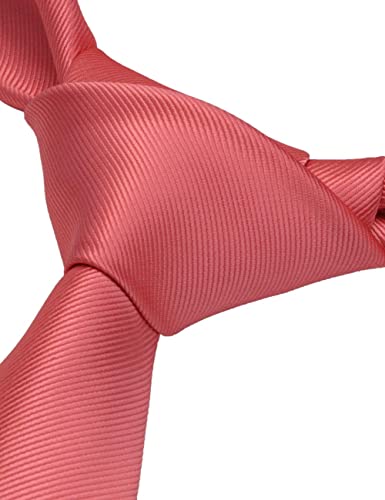 Image of GUSLESON 3.15 inch(8cm) Solid Color Necktie and Pocket Square Cufflinks Sets For Men + Gift Box