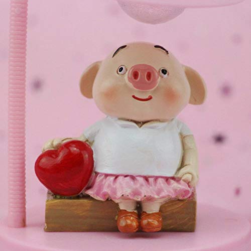 Petite statue cochon rose pour égayer un bureau triste et monotone - 7
