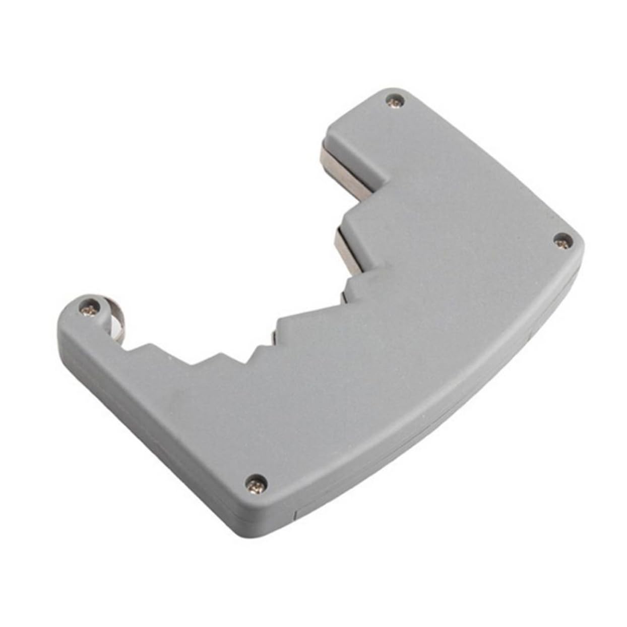 Mikikit Dial Battery Tester for Aa AAA Button Cell Batteries Color Coded for Level Reading Grey