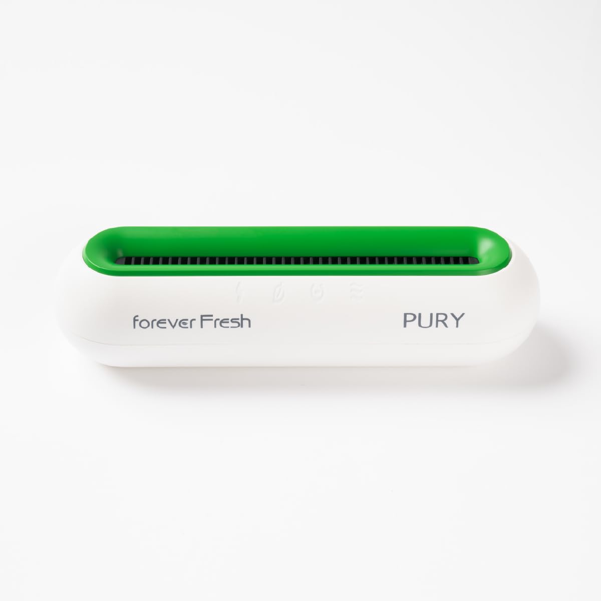 Purificateur de réfrigérateur PURY élimine les moisissures et les charges bactériennes génère une émission d'ozone correcte et mesurée (50 mg/h), autonomie jusqu'à 45 gg. Forever Fresh 885C