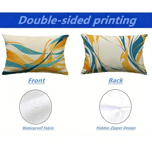 Housse de coussin extérieur 80x100 imperméable pour protéger du jardin