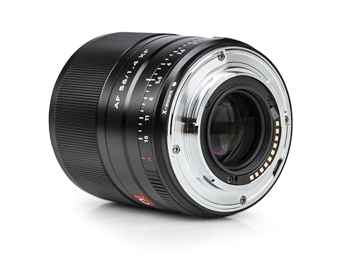 Image of Viltrox AF 56mm f /1.4 XF STM APS-C Frame Auto Focus Standard Prime Lens for Fuji Fujifilm X-Mount Mirrorless Digital Camera X-A7 X-E3 /4 X-H1 X-PRO2 /3 X-T2 /3 /4 X-T20 /30 X-T30II X-T200 X-S10(Black)