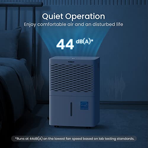 Tosot 20 Pint 1,500 Sq Ft Dehumidifier Energy Star - For Home, Basement, Bedroom Or Bathroom - Super Quiet (Previous 30 Pint) #TOP4