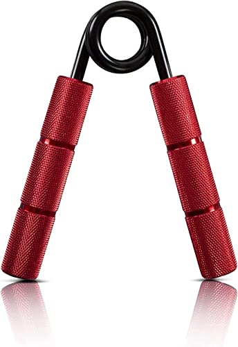 RPM Power Powerball Renforcement des poignées en métal - 8 Niveaux différents au Choix (50 lbs - 400 lbs) pour la rééducation et Le renforcement (Rouge 200lbs)