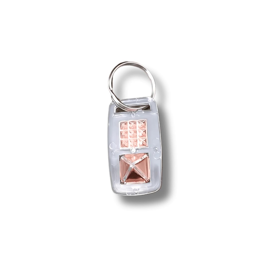jiten Plastic, Copper and Steel Fortune Key Chain for Good Luck and Safety (6cm x 2.5cm, Gold)-picture-16
