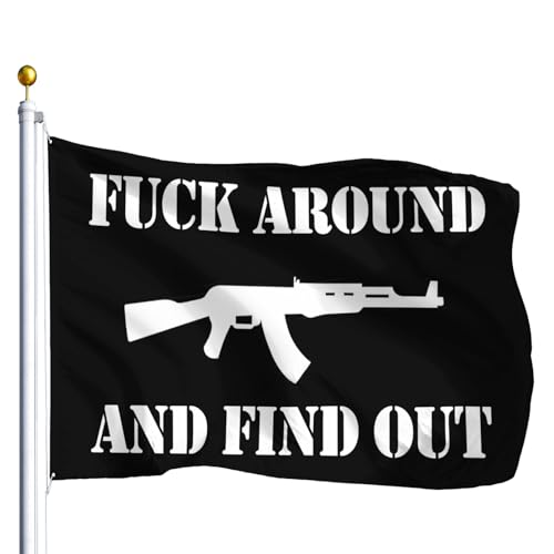 FAFO F Around And Find Out Flags Happy Flag For Teen...