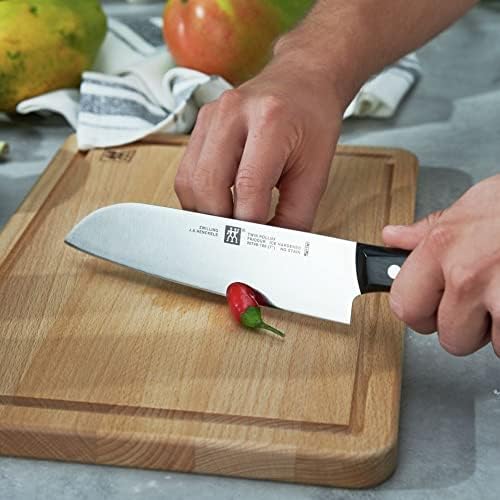 ZWILLING 30748-181-0 Twin Pollux Santoku Knife,Black,18 cm