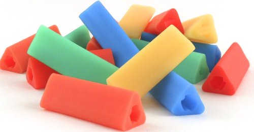 The Classics Triangle Grips, 50 count, Assorted Colors (TPG-16250