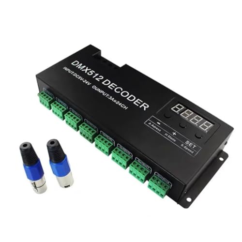 Contrôleur DMX512 24 canaux RGBW pour une gradation fluide de bande LED