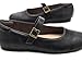 Dr. Scholl's Women's Wexley Jane Mary Jane Flat Black Smooth 9.5 M
