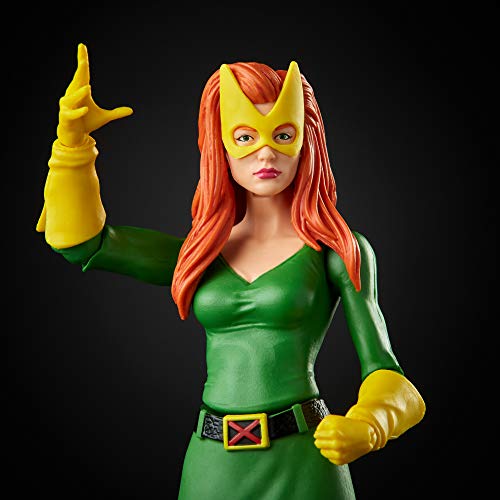 Marvel Legends Series X-Men, Figura de 15 cm, com acessórios - Jean Grey - F0339 - Hasbro
