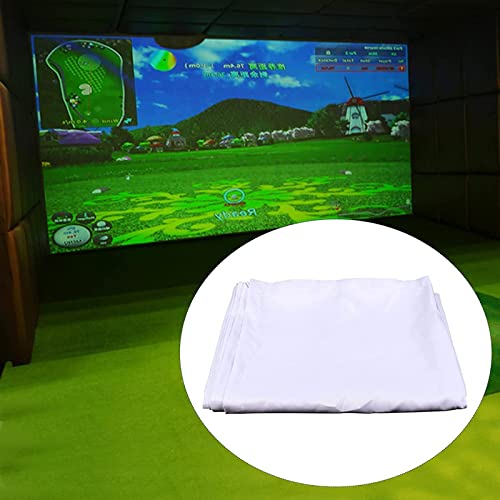 LXWKAI Aufprallschirm für Golfsimulatoren, übergroßer HD-Aufprallschirm, klare HD-Projektionsfläche, ideal als Projektionsschirm für das Golftraining zu Hause (300 x 500 cm)