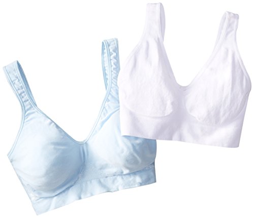 Image of Bali Women's Comfort Revolution Wireless Bra, Full-Coverage Wirefree T-Shirt Bra, DF3484